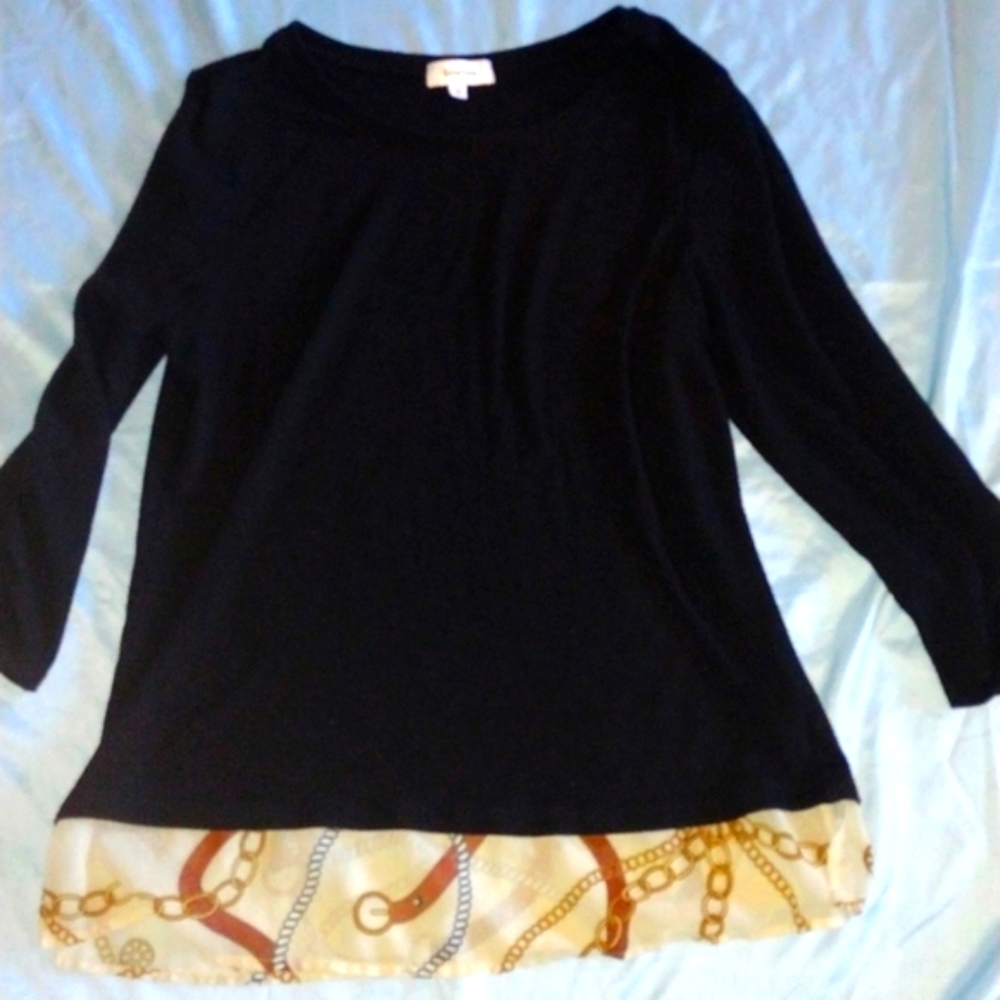 #46 ~ Women's Quarter Sleeve Dressy Top Made by Soleillee